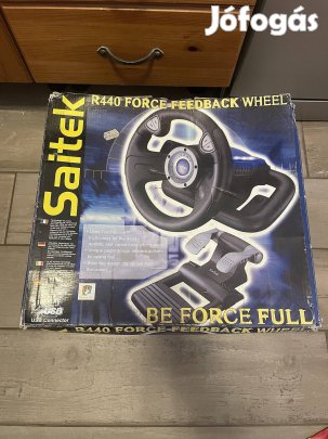 Saitek R440 Force Feedback USB PC kormány