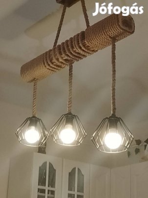 Saját készítésű függőlámpa 