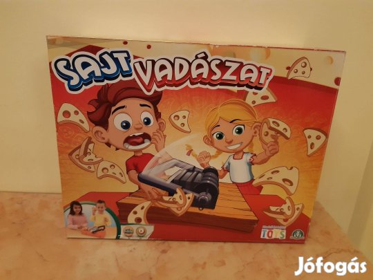 Sajtvadászat (egérfogós/csapdás) társasjáték - Giochi Preziosi ( új )
