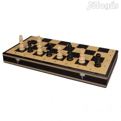 Sakk készlet nagy 65-cm-es fekete