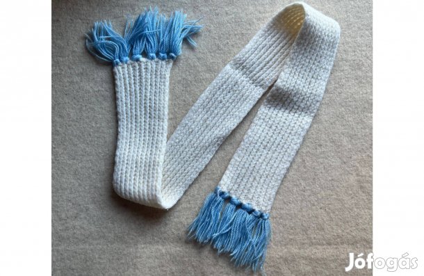 Sál - gyerek kötött, meleg, fehér