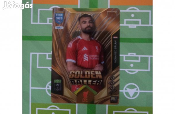 Salah (Liverpool) Fifa 365 2026 Golden Baller Top Master kártya