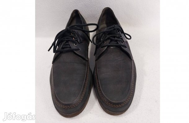 Salamander férfi félcipő: 9 (42,5), szép derby, fekete-barna, bőr