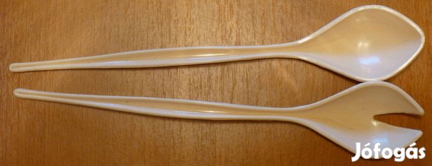 Salátakiszedő, műanyag