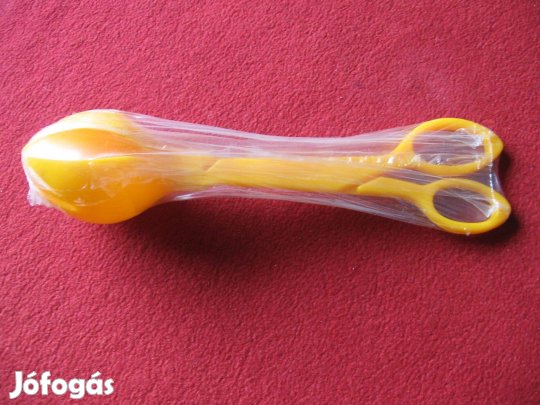 Salátás csipesz, műanyag