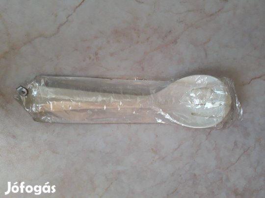 Salátaszedő szett, műanyag