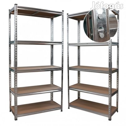 Salgó polc 183x90x40 horganyzott gyors füllel 2DB (2x4638)