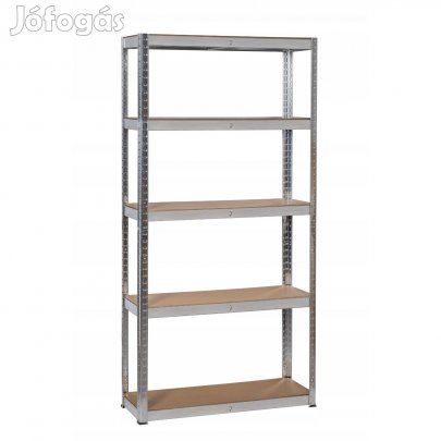 Salgó polc, 5 szintes 180x90x30cm, horganyzott