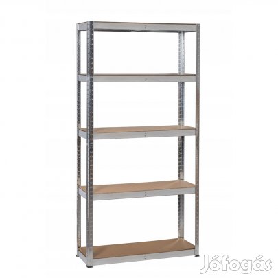 Salgó polc, 5 szintes 180x90x30cm, horganyzott
