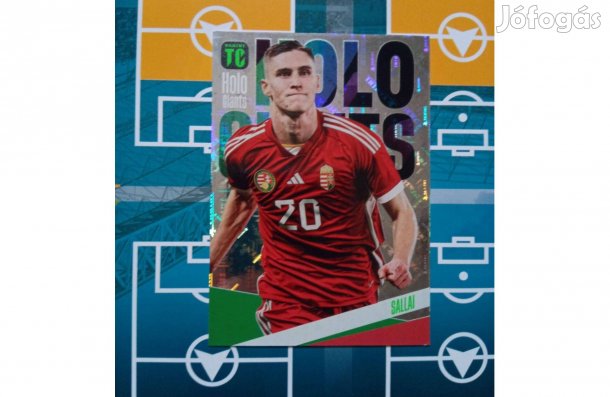 Sallai Roland Holo Giant Panini Top Class 2024 kártya