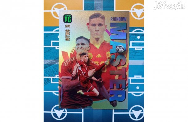 Sallai Roland Rainbow Master Panini Top Class 2024 kártya