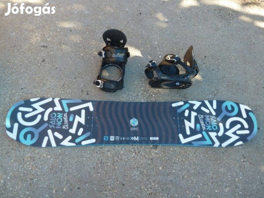 Salomon Rocker gyerek snowboard lap kötés vaxolva,élezve eladó.! Dombo