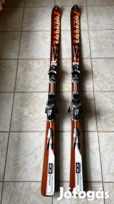 Salomon Superaxe 9 carving síléc - kiváló állapot, Salomon kötéssel