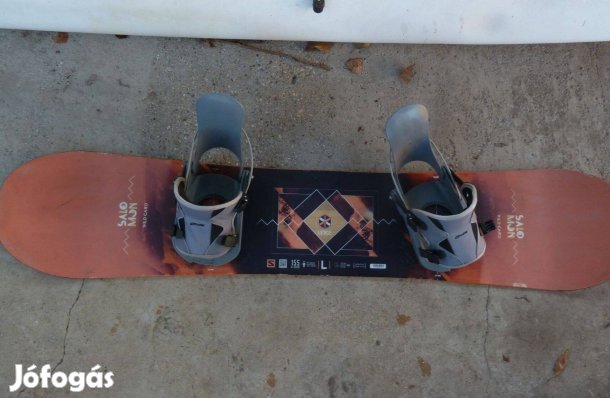Salomon Wild card wide Rocker snowboard lap (karc mentes) Flow gyors k