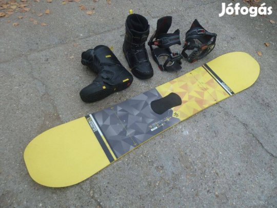 Salomon Wild card wide Rocker snowboard lap (karc mentes)kötés eladó