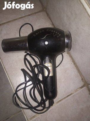 Salon Classic 1600W professzionális hajszárító működő