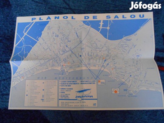 Salou település térkép