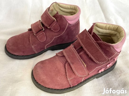 Salus kislány, lányka bőr félmagasszárú cipő - 29-es méret