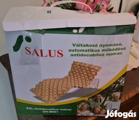 Salus váltakozó nyomású automatikus működésű antidecubitus matrac