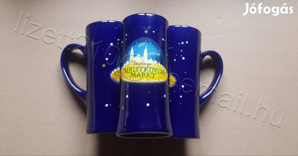 Salzburg karácsonyi vásár bögre forralt bor bögre szett A