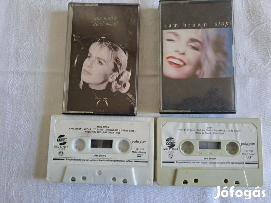 Sam Brown - April Moon és Stop kazetta