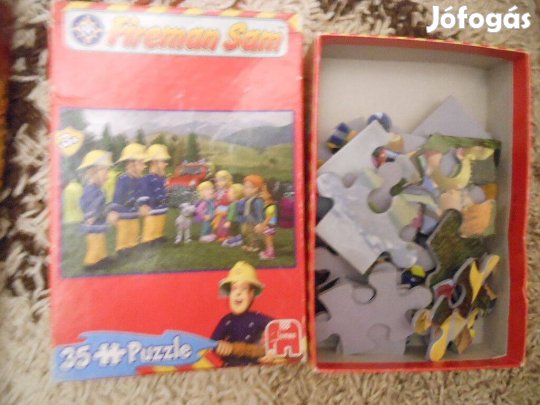 Sam a tűzoltó gyerkőcök kedvence 35dbos puzzle