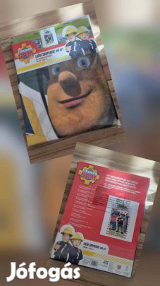 Sam a tűzoltó mintás ágyneműhuzat