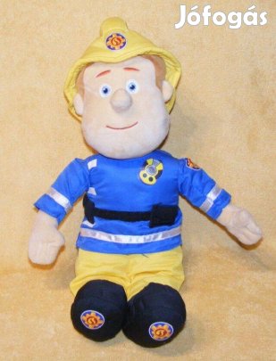 Sam a tűzoltó plüss figura