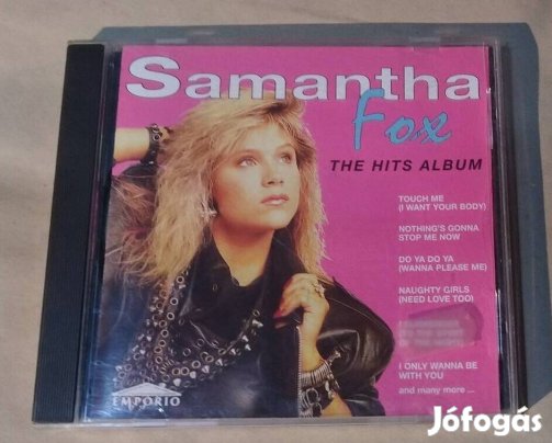 Samantha Fox cd lemez,Manufactured in the EEC,1995.