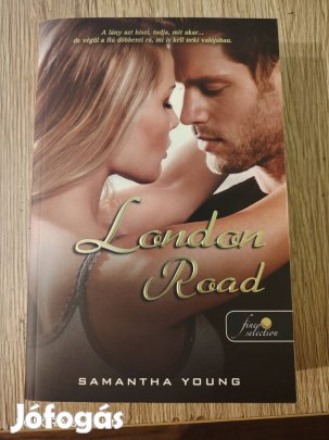 Samantha Young: London Road - Puha borítású, alig használt állapotban!