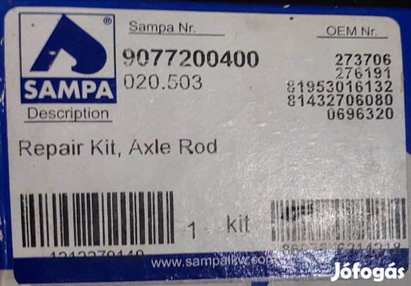 Sampa híd/differenciálműház felfüggesztő javítókészlet 020.503