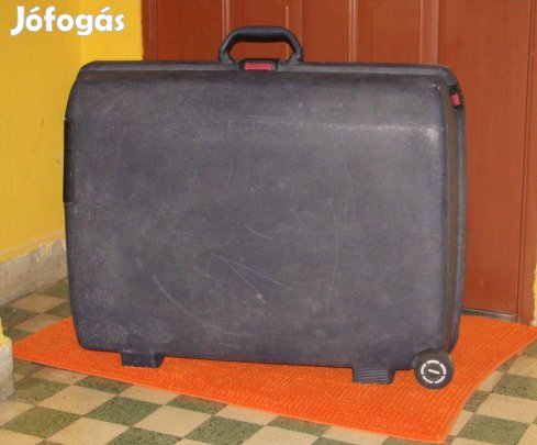 Samsonite gurulós bőrönd 70x58x24 kódoszár törhetetlen 2nagy görgő