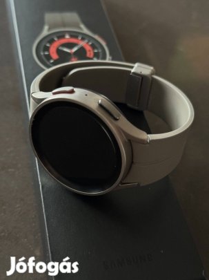Samsun Galaxy Watch 5 Pro BT + fém- és bőrszíj