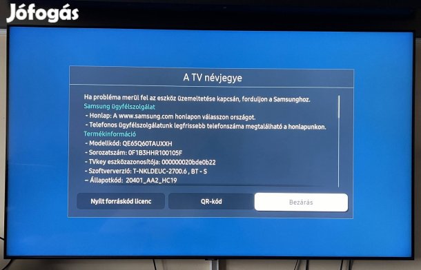 Samsung 4k Qled 65" (165cm)