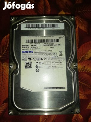 Samsung 500GB wincseszter