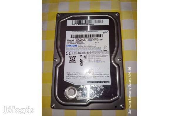 Samsung 80 gb merevlemez