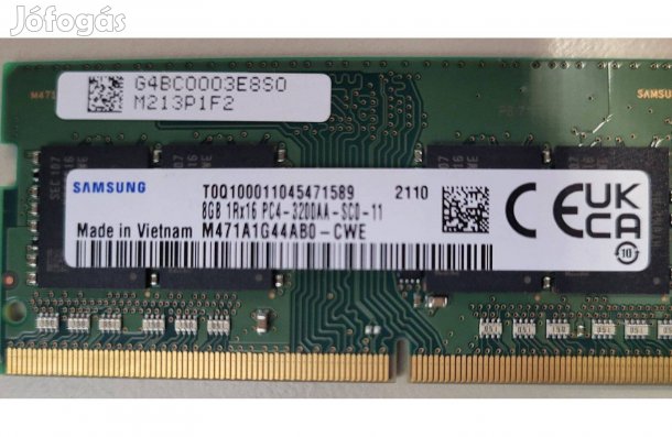 Samsung 8GB DDR4 3200MHz Notebook RAM