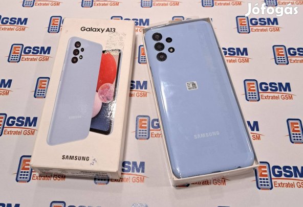 Samsung A13 64GB Kék Kártyafüggetlen Új Mobiltelefon