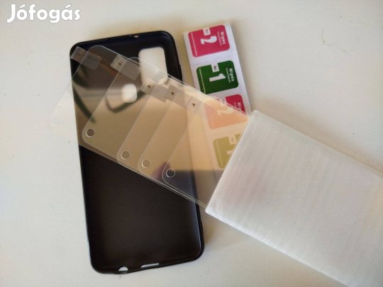 Samsung A21 üvegfólia + tok