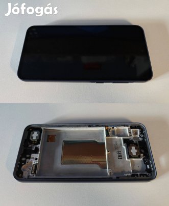 Samsung A35 kijelző (sötétkék)