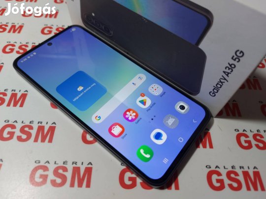 Samsung A36 256 újszerű független garanciás 