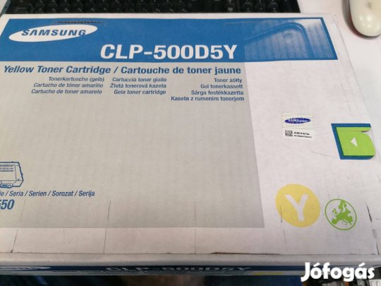 Samsung CLP-500Y sárga eredeti toner