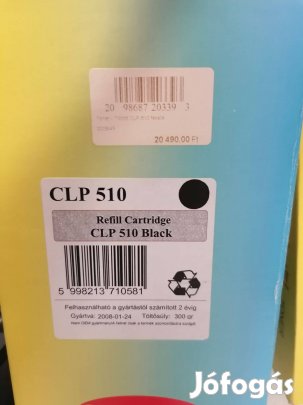 Samsung CLP-510K fekete utángyártott toner