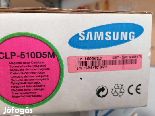 Samsung CLP-510K magenta eredeti toner