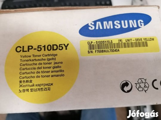 Samsung CLP-510Y sárga eredeti toner