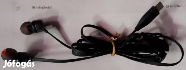 Samsung EO-IC100 AKG hangolású fekete USB-C fülhallgató headset - EO-I