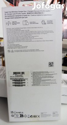 Samsung EP-P5400TBE Duo Pad vezeték nélküli Qi töltőállomás + adapter