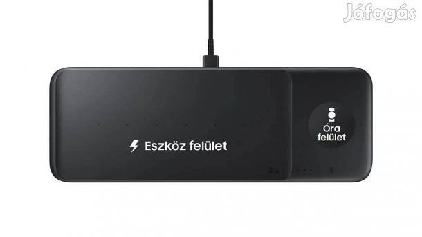 Samsung EP-P 6300 Wireless Charger Trio Vezeték nélküli töltő, Fekete