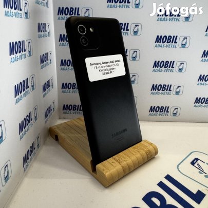 Samsung Galaxy A03 Kártyafüggetlen 64 GB, 12 hó garancia