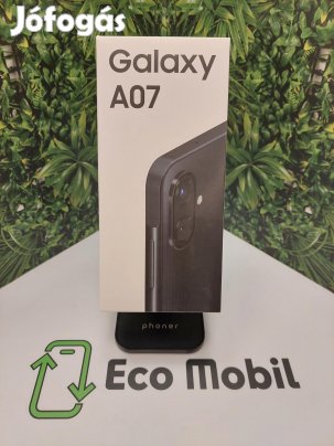 Samsung Galaxy A07 Kártyafüggetlen 64 GB, 12 hó garancia